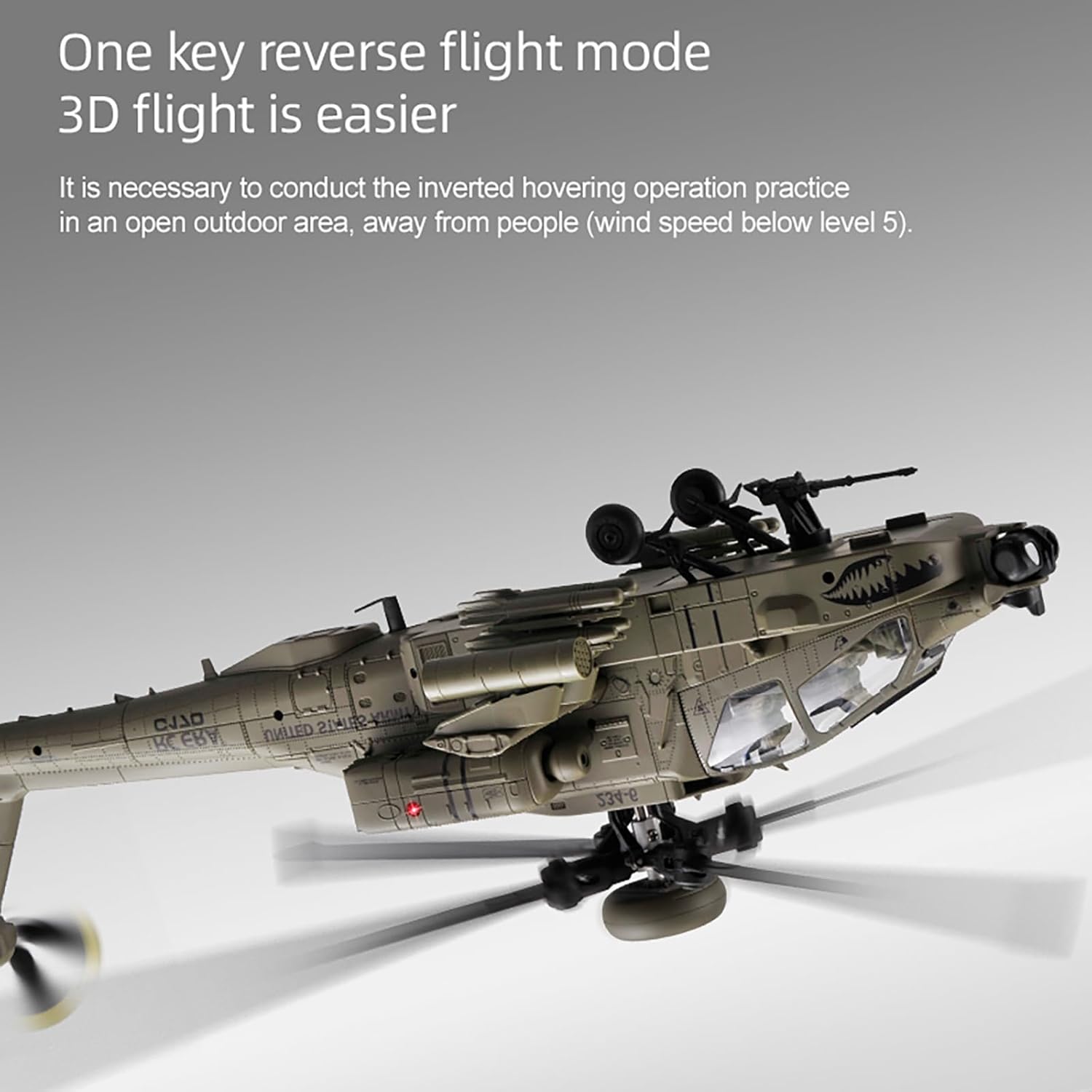 Drone Shahed Rc - Радиоуправляемый вертолет 310 мм 6CH C170