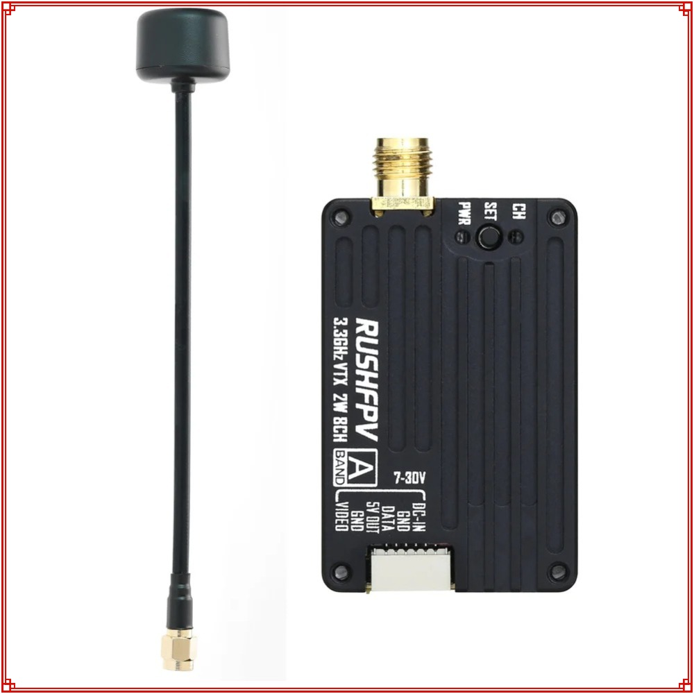 Rc Transmitter - Новый передатчик RUSHFPV 3.3G 2W VTX