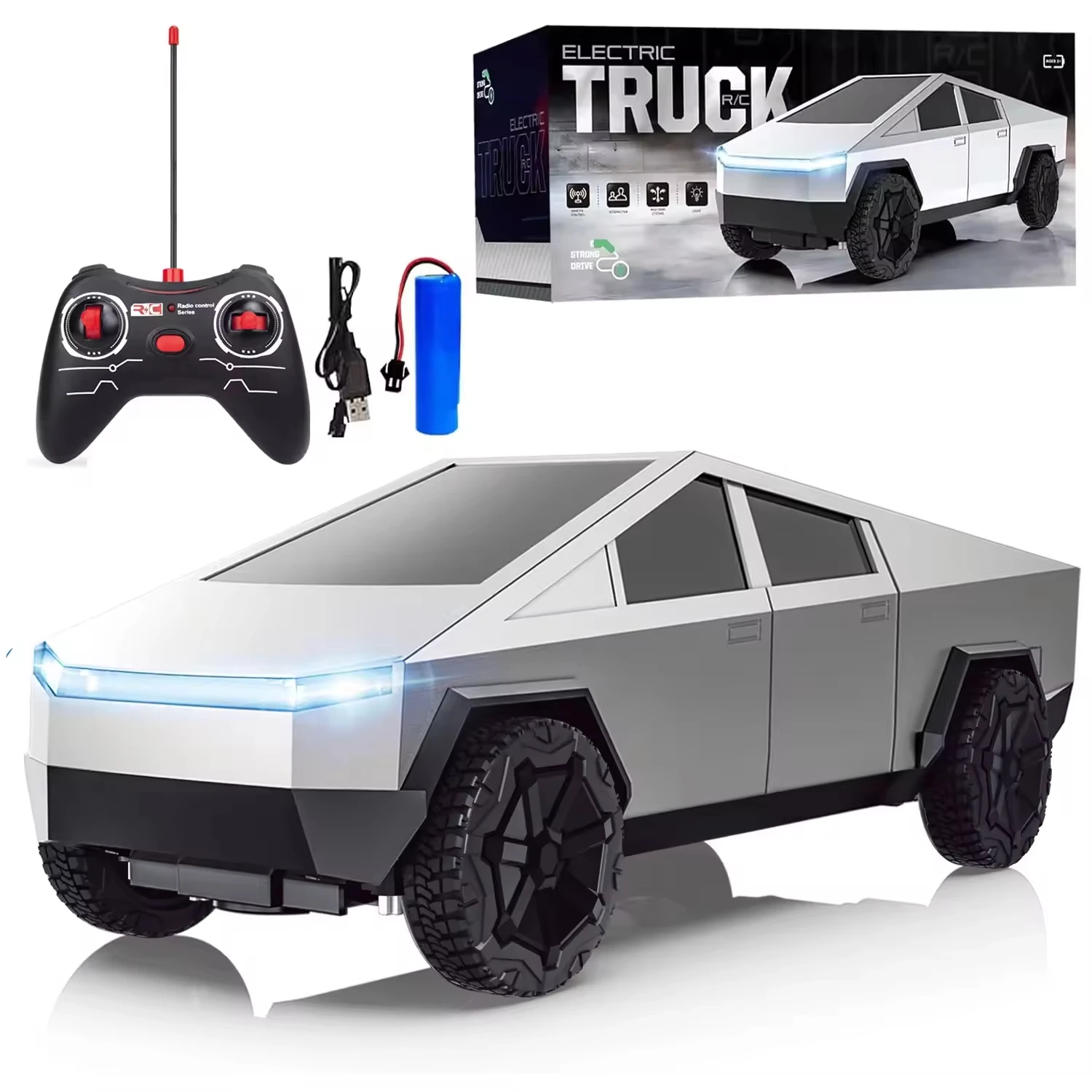 Drone Shahed Rc - 1:24 RC Cybertruck Pickup 4WD Внедорожный