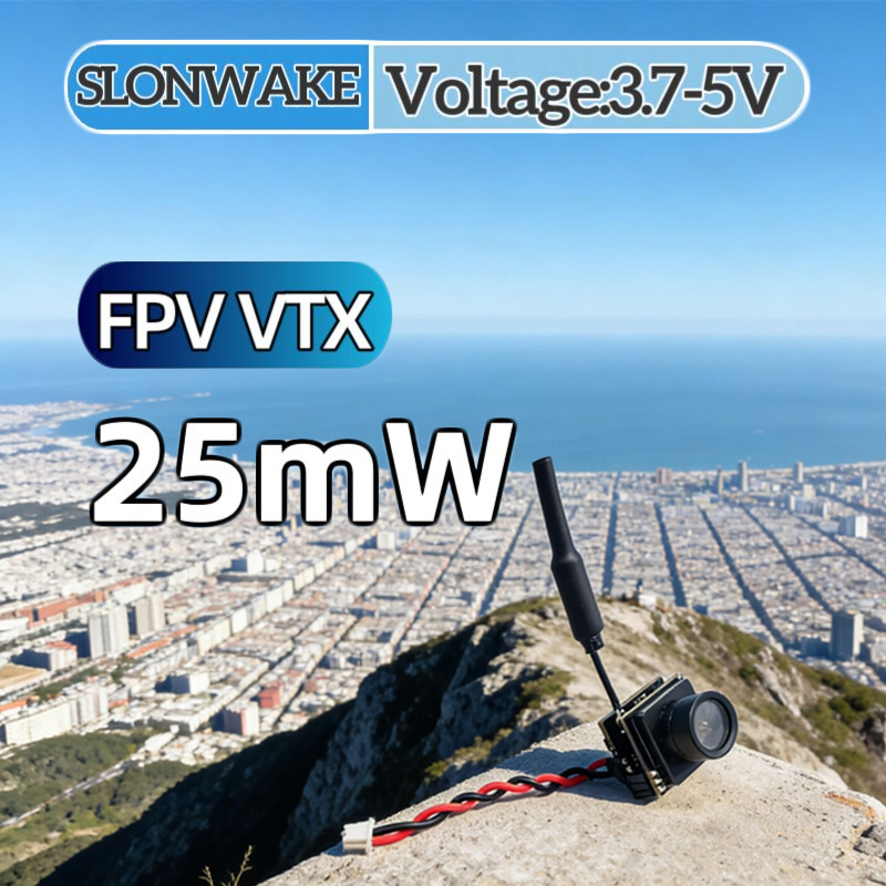 Drone Rc1 - SLONWAKE FPV 25 мВт интегрированный видеопередатчик