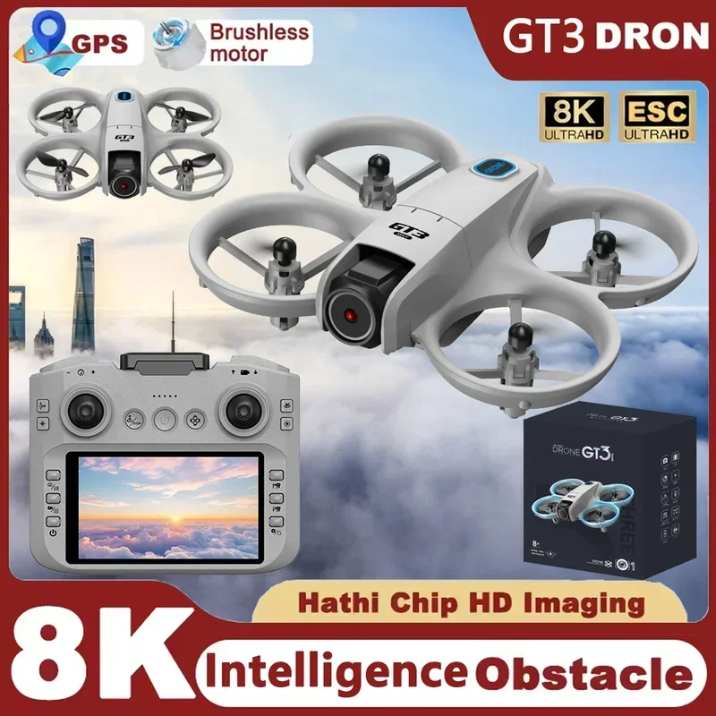Drone Rc Gps - GT3 Мини НОВЫЙ Дрон Радиоуправляемые Квадрокоптеры
