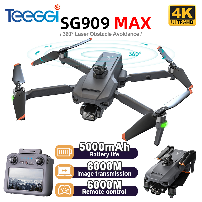 Drone Ae Rc - Teeggi SG909 MAX GPS Дрон с