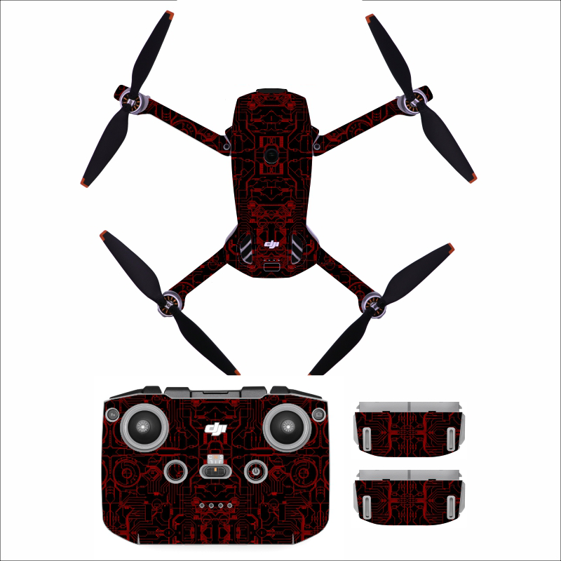 Наклейки из ПВХ для дрона DJI  – обзор и цена Drone X1 Rc