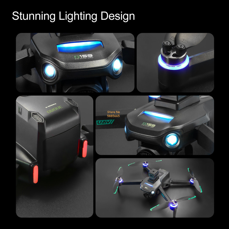 Двойная камера 8K, 5G, WIFI, F – обзор и цена Drone Rc Gps