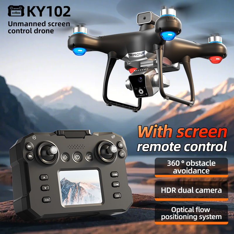 Бесщеточный радиоуправляемый д – обзор и цена Drone Ky102 Rc