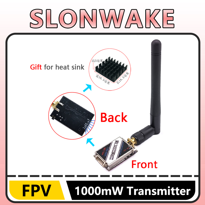 SLONWAKE 5.8G 48CH 1W VTX 100/ – обзор и цена Drone Rc1