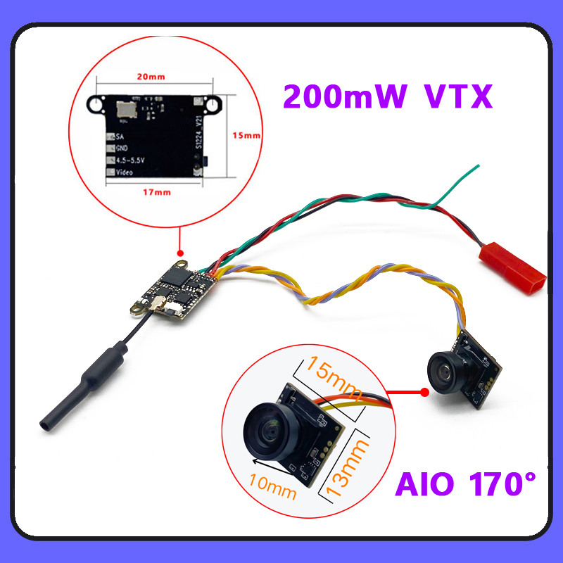 SLONWAKE 5,8G 1200TVL FPV каме – обзор и цена Drone Rc1