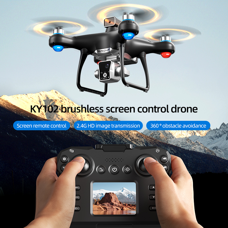 Новый KY102 с экраном Радиоупр – обзор и цена Drone Ky102 Rc